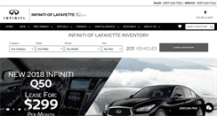 Desktop Screenshot of infinitioflafayette.com