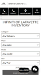 Mobile Screenshot of infinitioflafayette.com